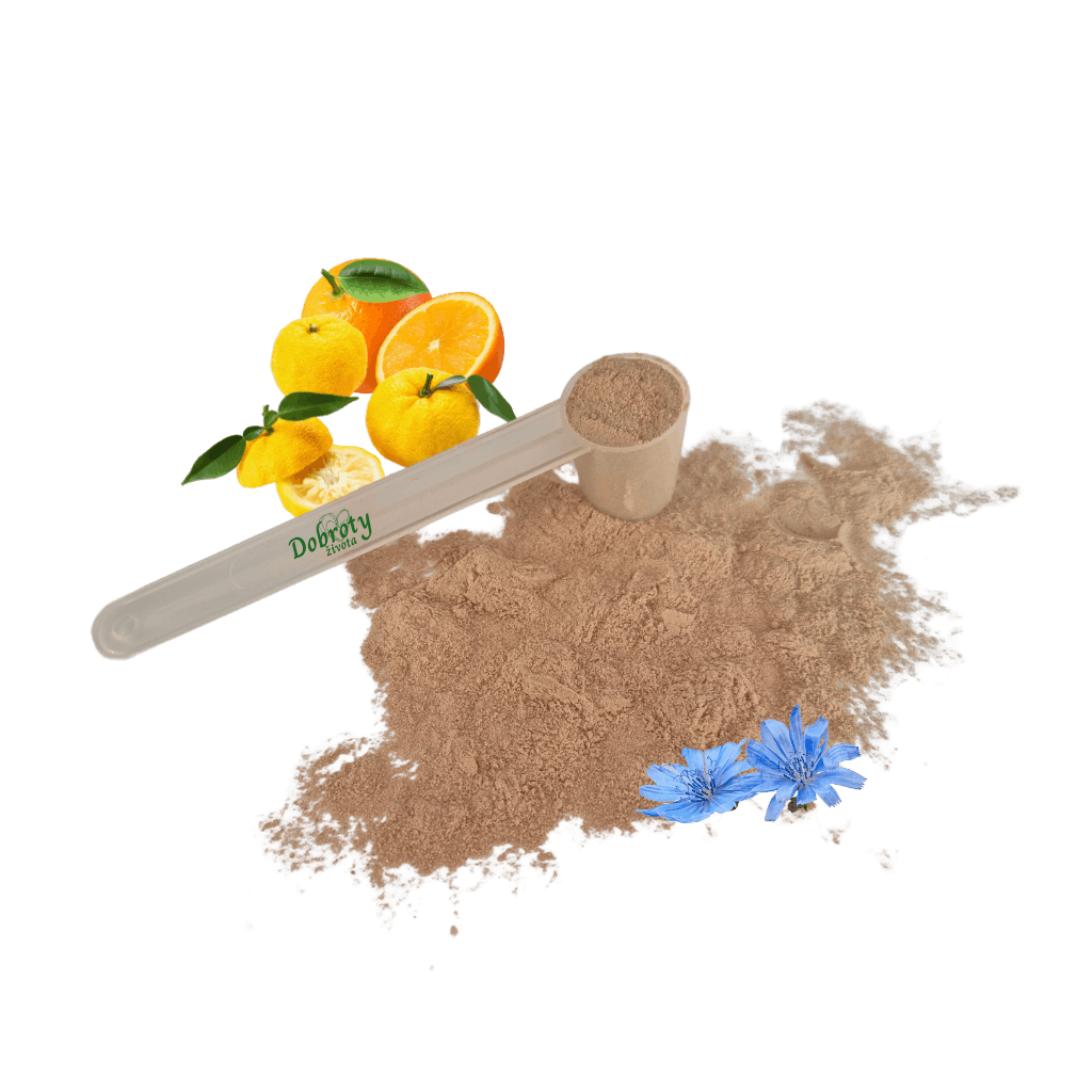 Vlákninová směs Serena s odměrkou a přírodními ingrediencemi